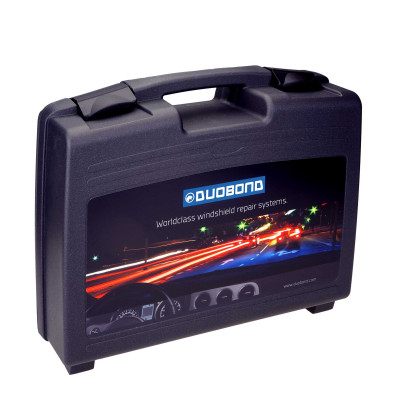 Duobond windshield repair set, Attack repair bridge