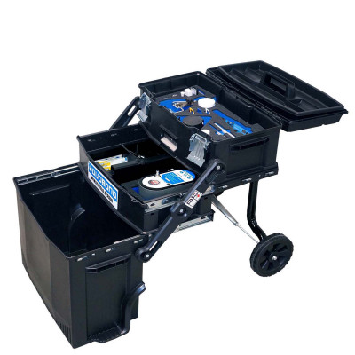 Duobond windshield repair trolley, Pulse & Fixter repair bridge