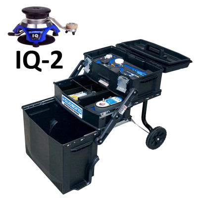 Duobond windshield repair trolley, Pulse & IQ-2 repair bridge