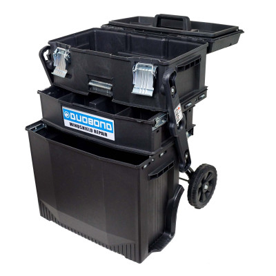 Duobond windshield repair trolley, Pulse & IQ-2 repair bridge